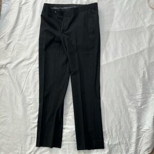 Men's black dress pants